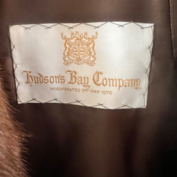 Hudson’s Bay Vintage 1970s Mink Fur Coat women’s size small - Picture 2 of 5